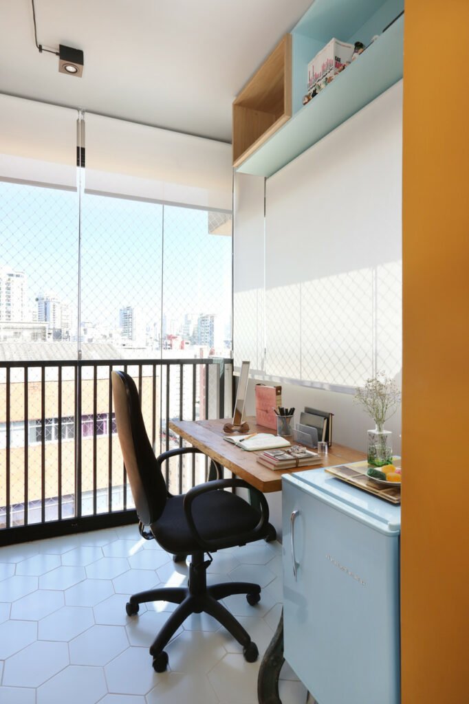 varanda home office luz natural ventilado arejado